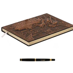 3D FAUX-LEATHER NOTEBOOK | FANTASY/DND DUNGEON MASTER(DM)/PLAYER JOURNAL