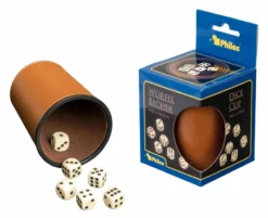 Dice Cup Incl 6 Dice Philos