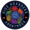 Dice Hoarders Anonymous Sticker