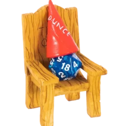 Dice Jail Chair & Dunce Hat