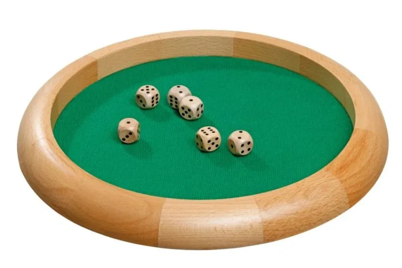 Dice Tray, large - 300 mm (B-Goods)