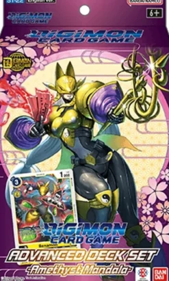 Digimon Card Game - Amethyst Mandala Advanced Deck ST-22