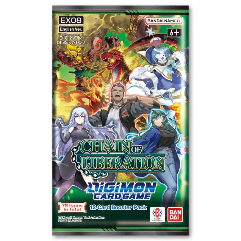Digimon Card Game - Chain Of Liberation EX08 Booster