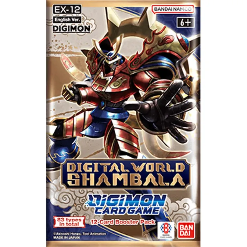 Digimon Card Game - Digital World Shambala EX12 Booster