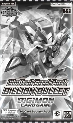 Digimon Card Game: Limited Card Pack Billion Bullet Display (6)