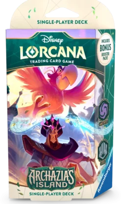 Disney Lorcana Tcg Archazias Island Starter Deck Iago Jafar Disney Lorcana