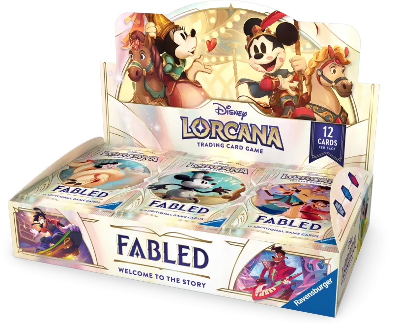 Disney Lorcana TCG: Fabled - Booster Pack Display (24 boosters)
