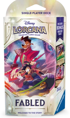 Disney Lorcana TCG: Fabled Starter Deck - Max, Goofy & Powerline