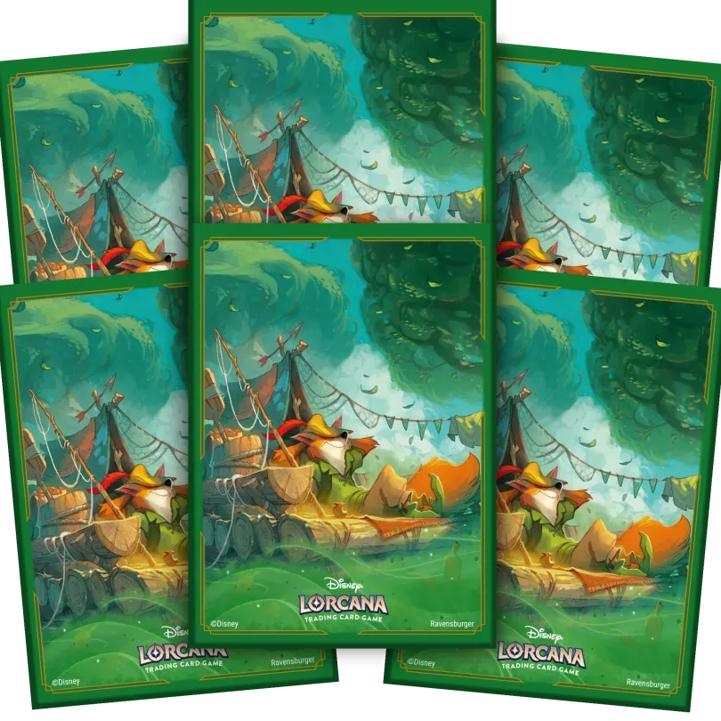 Disney Lorcana TCG: Into the Inklands - Card Sleeves Robin Hood