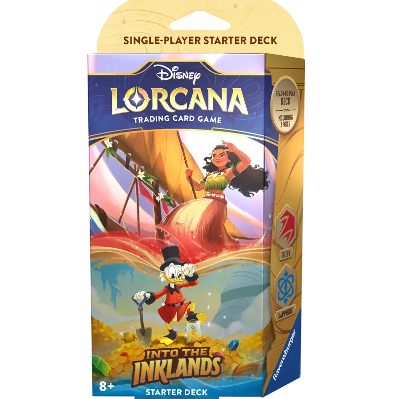 Disney Lorcana TCG: Into the Inklands - Starter deck - Moana & Scrooge McDuck