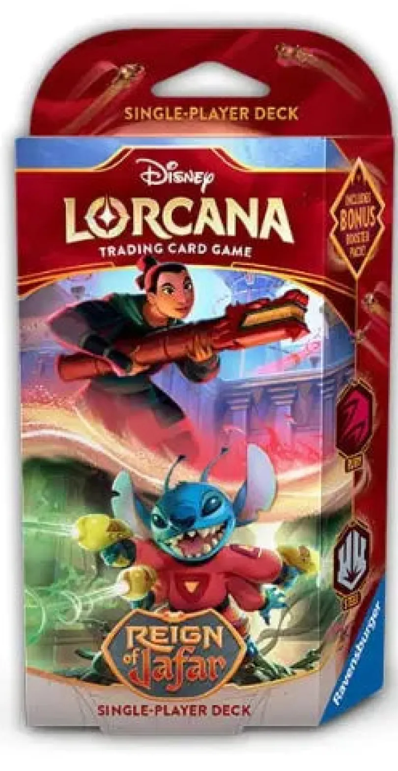Disney Lorcana TCG: Reign of Jafar Starter deck - Mulan & Stitch