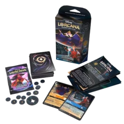 Disney Lorcana TCG: Rise of the Floodborn - Starter deck - Wicked Queen and Gaston (Amber & Sapphire)