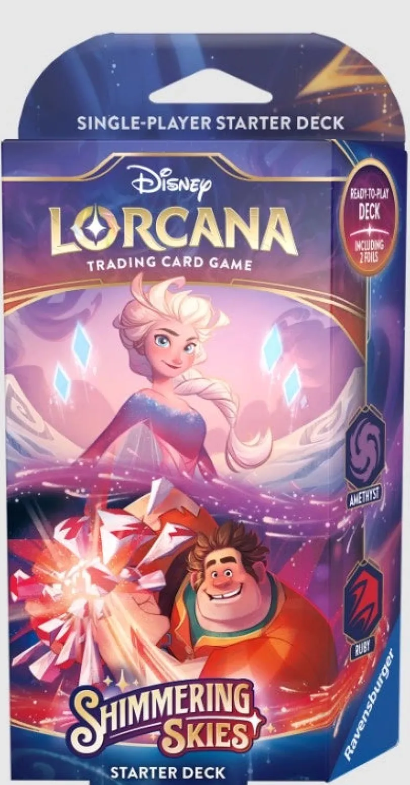 Disney Lorcana TCG: Shimmering Skies - Starter deck - Elsa & Wreck