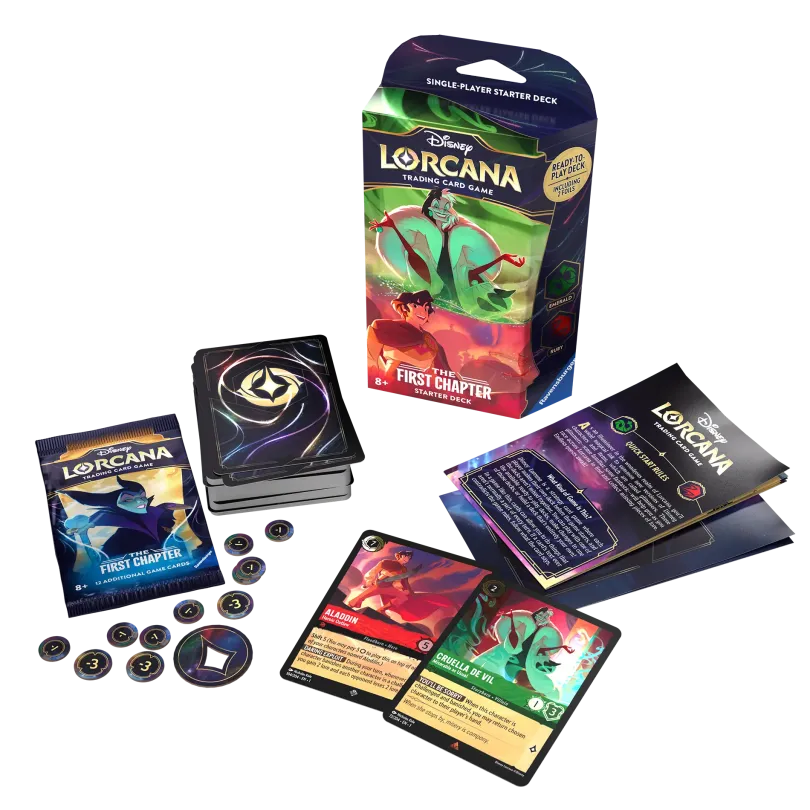 Disney Lorcana TCG: The First Chapter - Starter deck - Cruella and Aladdin