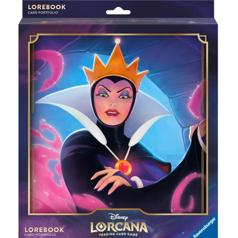 Disney Lorcana TCG: The First Chapter - Lorebook Card Portfolio The Evil Queen