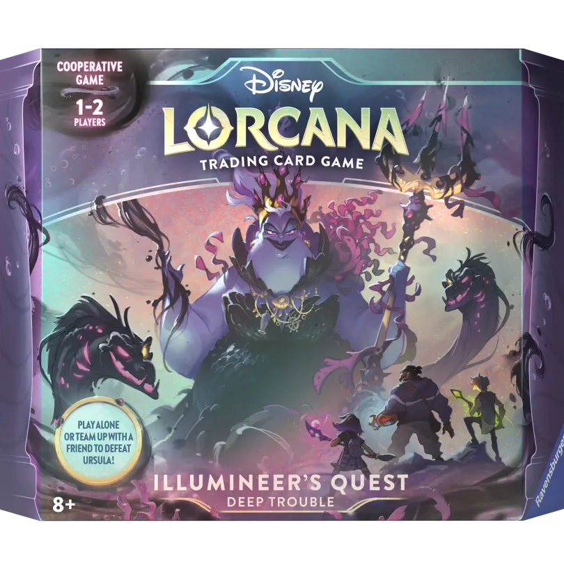 Disney Lorcana Tcg Ursulas Return Illumineers Quest Deep Trouble Disney Lorcana