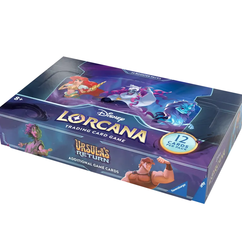Disney Lorcana Tcg Ursulas Return Booster Pack Display 24 Boosters Disney Lorcana