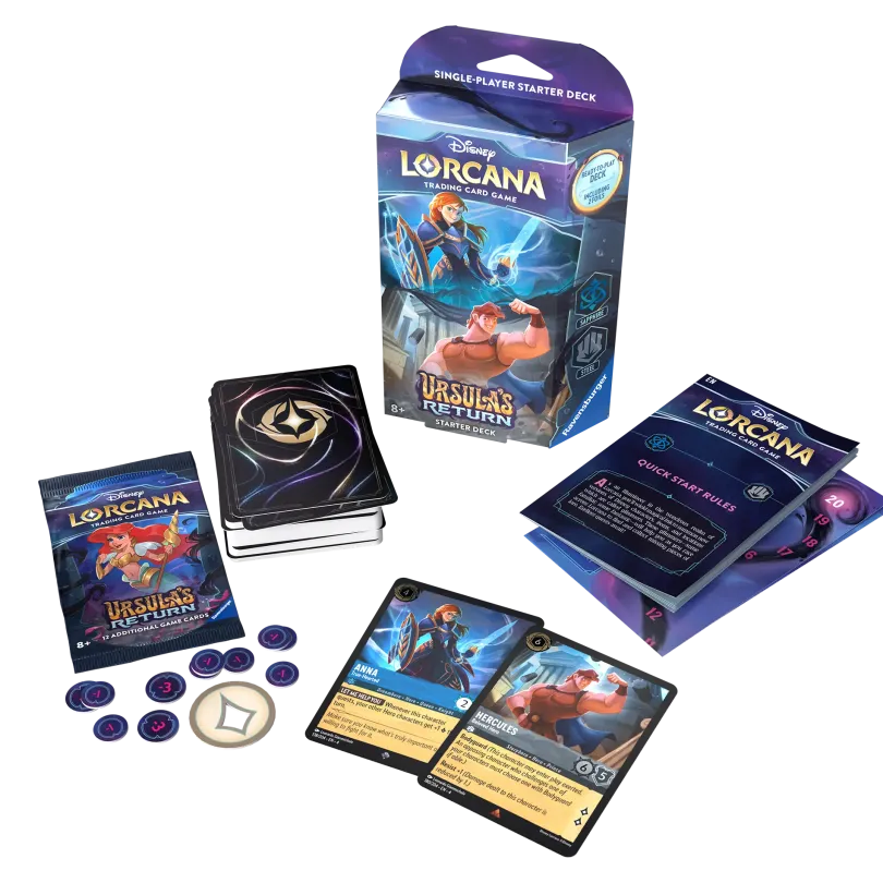 Disney Lorcana TCG: Ursula's Return - Starter deck - Anna & Hercules