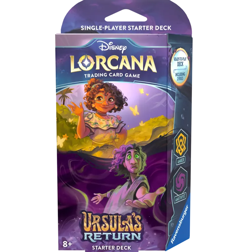 Disney Lorcana Tcg Ursulas Return Starter Deck Mirabel Bruno Madrigal Disney Lorcana