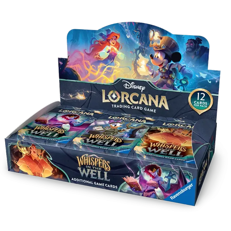Disney Lorcana TCG: Whispers in the Well - Booster Pack Display (24 boosters)