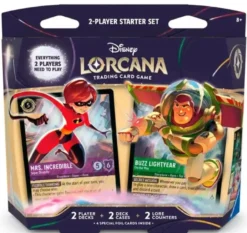 Disney Lorcana Tcg Wilds Unknown 2 Player Starter Set Disney Lorcana