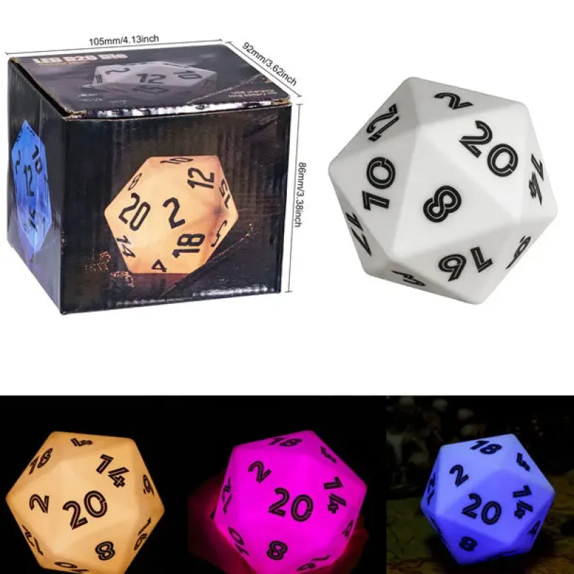 D20 Led Tarning