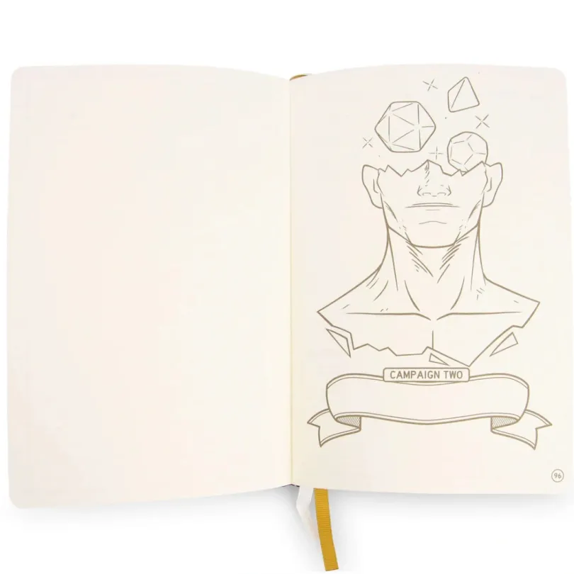 DnD 5e Player Journal Black