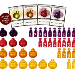 DnD Healing Potion Markers & Dice | For Dungeons & Dragons (D&D)