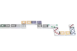 Domino, double 12, in metal box¨(3628)