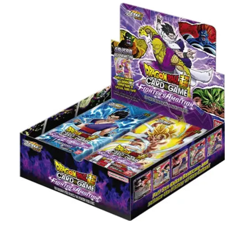 Dragon Ball Super Card Game - Zenkai Series Set 02 B19 Fighter's Ambition Booster Display (24 Packs)