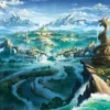 Dragon Shield Art Playmat Baidi, Oathsworn Palace