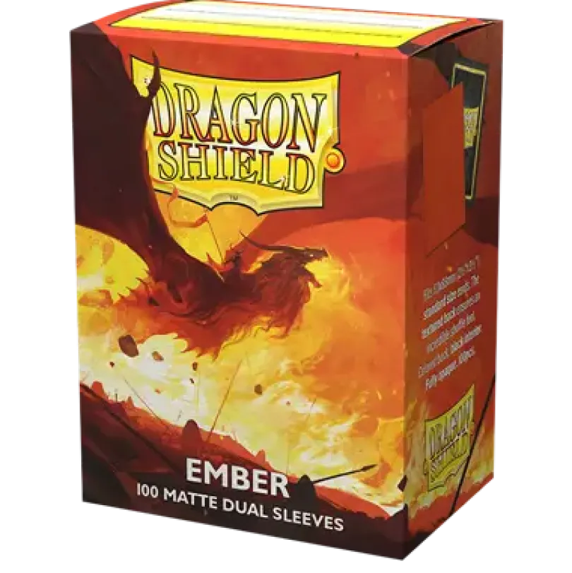 Dragon Shield Dual Matte Sleeves Ember Alaric Revolution Kindler 100 Sleeve Dragon Shield