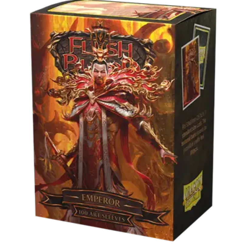 Dragon Shield Flesh and Blood License Standard Matte Art Sleeves - Emperor (100 Sleeves)
