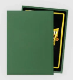 Dragon Shield Forest Green Matte Sleeves Standard Size 100 Dragon Shield