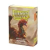 Dragon Shield Japanese Matte Sleeves Amber 60 Sleeves Dragon Shield