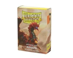 Dragon Shield Japanese Matte Sleeves Amber 60 Sleeves Dragon Shield