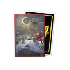 Dragon Shield Japanese Size Brushed Art Sleeves Christmas 2023 Dragon Shield