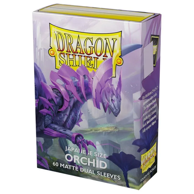 Dragon Shield Japanese size Dual Matte Sleeves - Orchid 'Emme' (60 Sleeves)