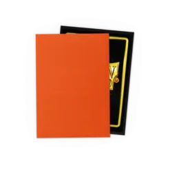 Dragon Shield Japanese size Dual Matte Sleeves - Ember