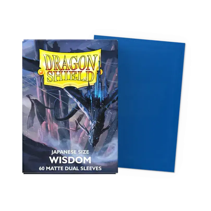 Dragon Shield Japanese size Dual Matte Sleeves - Wisdom