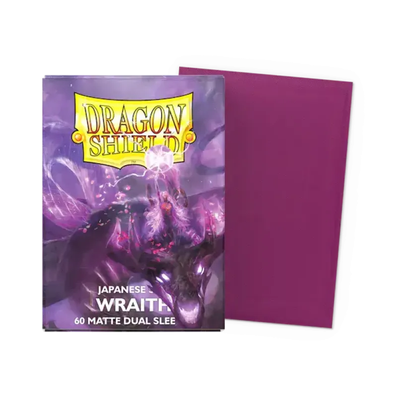 Dragon Shield Japanese size Dual Matte Sleeves - Wraith