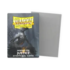 Dragon Shield Japanese Size Dual Matte Sleeves Justice Dragon Shield