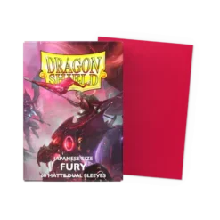 Dragon Shield Japanese size Dual Matte Sleeves - Fury