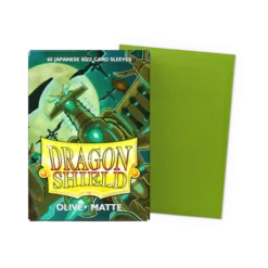 Dragon Shield Japanese Size Matte Sleeves - Olive