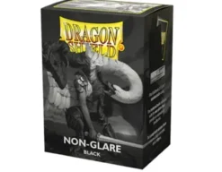 Dragon Shield Sleeves - Non-Glare Matte Black Standard Size V2