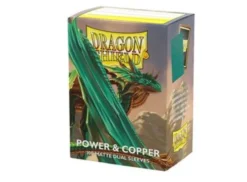 Dragon Shield Sleeves - Standard size - Matte Dual - Power & Copper (100 Sleeves)
