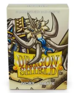 Dragon Shield Small Sleeves - Japanese Matte Ivory (60 Sleeves)