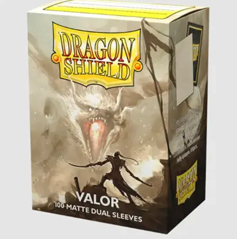 Dragon Shield Standard Matte Dual Sleeves - Valor (100 Sleeves)