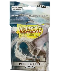 Dragon Shield Standard Perfect Fit Sleeves - Clear