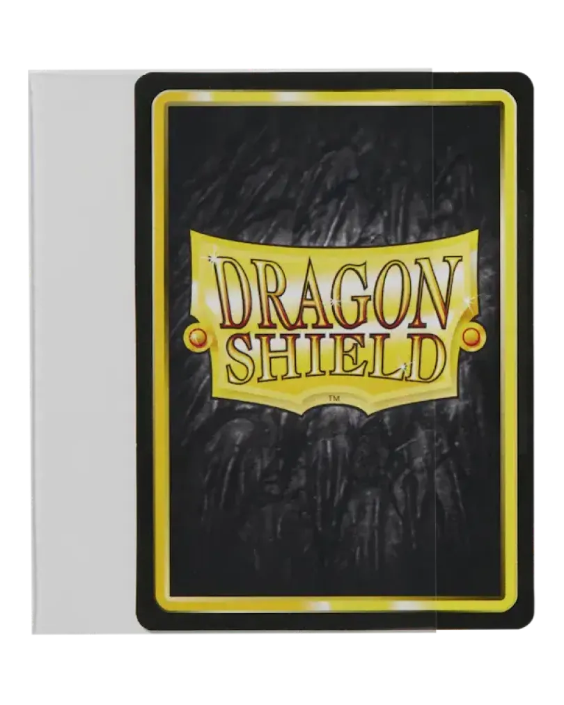 Dragon Shield Standard Perfect Fit Sideloading Sleeves Clear 100 Sleevees Dragon Shield